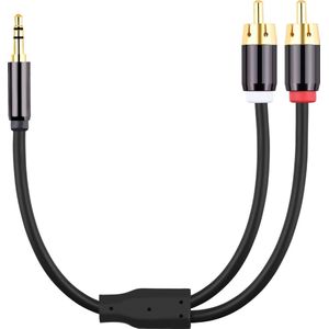 Garpex® Jack naar Tulp Kabel - Jack 3.5mm naar Tulp Kabel - RCA Kabel - Audio AUX Kabel - 3 meter