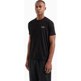 Shirt - Nektape - Jersey - Ronde Hals - Effen - Kwartmouw - Normale Pasvorm