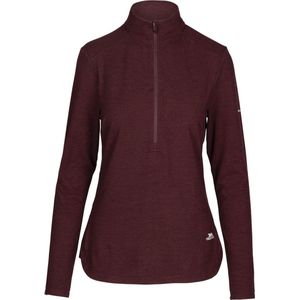 Trespass Kansas Half Rits Lange Mouw T-shirt