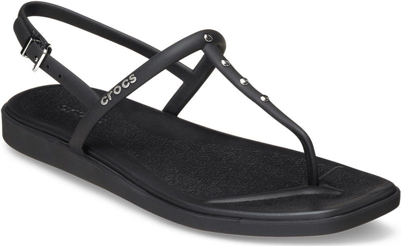 Crocs - Miami Studded Thong - Sandalen - Met Studs - Platformhoogte 3.5 cm