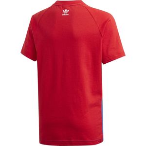 adidas Originals Big Trefoil Tee T-shirt Kinderen rood 6/7 jaar