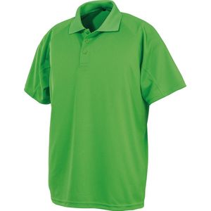 Performance Aircool herenpolo met korte mouwen Lime Green - XXL