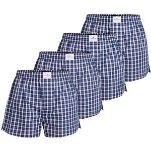 Tom Tailor Geweven boxershorts Verpakking van 4
