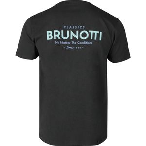 Brunotti Jahn-Logo Heren T-shirt | Zwart - XL