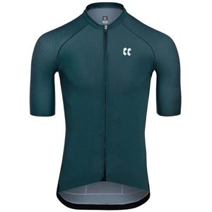 Kalas Passion Z5 Aero Korte Mouw Wielertrui Groen 2 Man