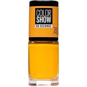 Maybelline MAY VAO C.SHOW COL.BLOCK NU 488 Sharp Y nagellak 7 ml Geel Crème