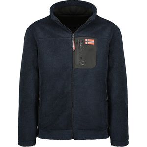Fleece Vest Teddy Gevoerd Heren Blauw Geographical Norway - S