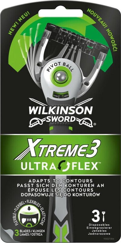 Wilkinson Xtreme3 ultraflex wegwerpscheermesjes 3 stuks