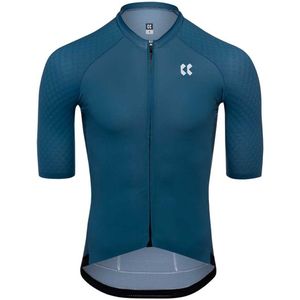 Kalas Passion Z3 Aero Korte Mouw Wielertrui Blauw L Man