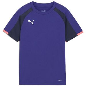 Puma Liga T-shirt Met Korte Mouwen Blauw 5-6 Years Jongens,Meisjes