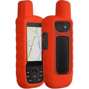 kwmobile Hoesje geschikt voor Garmin GPSMAP 66i / GPSMAP 67i - Beschermhoes voor handheld GPS - Back cover in oranje