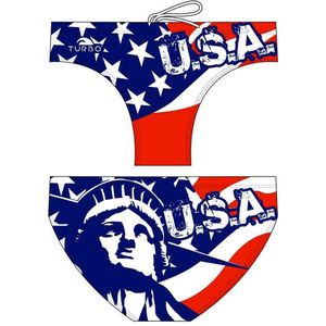 Turbo Liberty Usa Zwemslip Veelkleurig 3XL Man