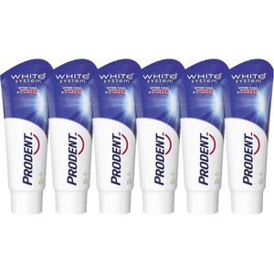 Prodent Tandpasta - White System - Voordeelverpakking 6 x 75 ml