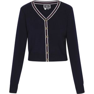 DreiMaster - Maritime Collectie - Vest - Cropped - Puntige Halslijn