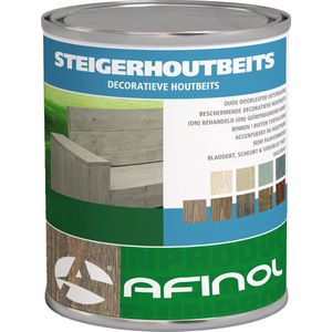 Afinol Steigerhoutbeits Petrol Wash 750 ml - Steigerhout Beits - 9 Trendy Kleuren - Steigerhout beschermen - Beschermt tegen vocht