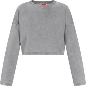 myMo - Sweatshirt - Cropped - Loose-fit - Langemouwen