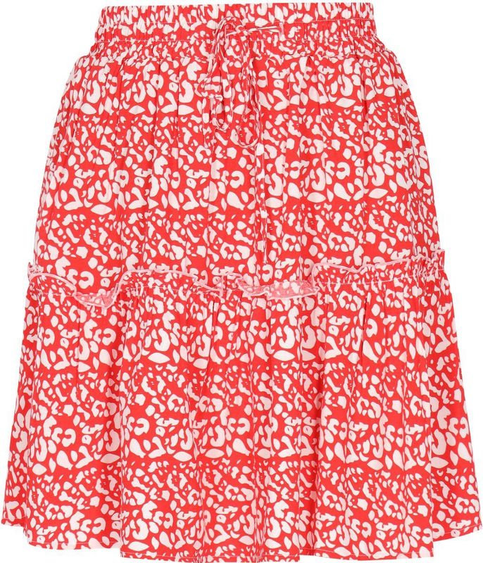 MYMO Rok  rood / wit