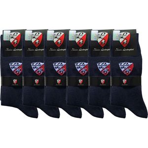Lamborghini Originals - sokken - 6 paar - maat 39-42 - donkerblauw - sokken heren - Cadeau