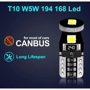 VCTparts 8000K T10 led W5W Verlichting (set) [Stadsverlichting - Parkeerverlichting - Kentekenverlichting - Interieurverlichting]