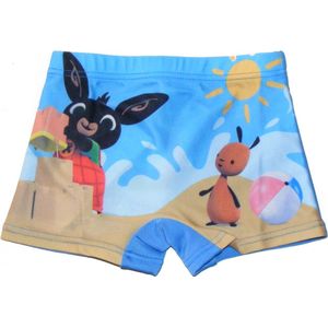 Bing Bunny Zwemboxer - Konijn Zwembroek - Koningsblauw. Maat 116 cm / 6 jaar
