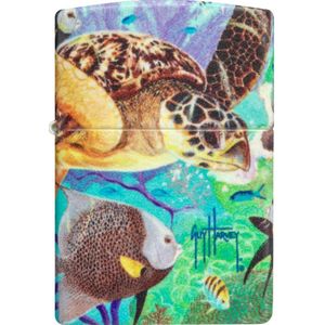 Aansteker Zippo Glow in the Dark Guy Harvey Ocean