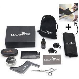 Baard Verzorging Set - Cadeau voor man - Geschenkset - Baardolie - Baardset - Grooming Kit