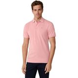 Hackett Hm5600093 Slim Fit Korte Mouw Poloshirt Roze 3XL Man