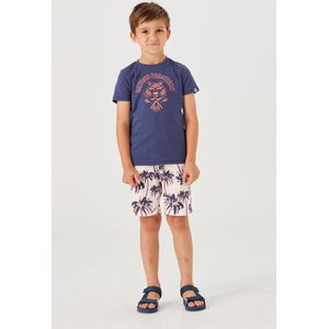 GARCIA Jongens All over print Shorts Wit - Maat 110