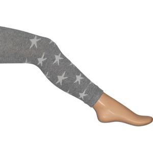 Bonnie Doon - Kinderen - A Star Is Born Legging - Light Grey Heath. - maat 128-134