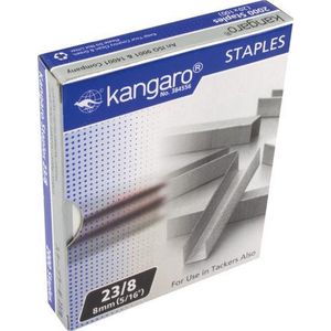 Kangaro nietjes 23/8 - 8mm - 50 vel - 2000 stuks - K-7500067