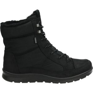 ECCO Babett dames veterboot - Zwart - Maat 41