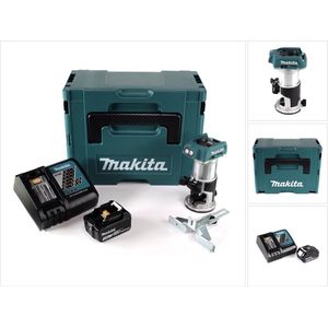 Makita DRT 50 RF1J accu multifunctionele frees brushless 18V + 1x accu 3,0 Ah + snellader in Makpac 3