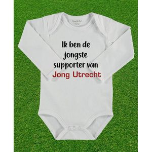 Rompertje jongste supporter van Jong Utrecht