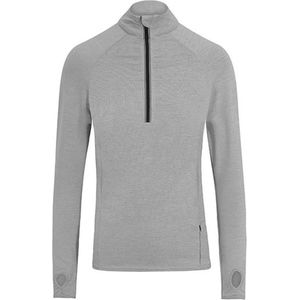 Herensportshirt 'Cool-Flex 1/2 Zip Top' Silver Grey - L