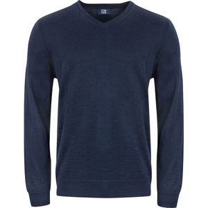 Cutter & Buck Vernon V-neck Heren 355432 - Dark Navy - S