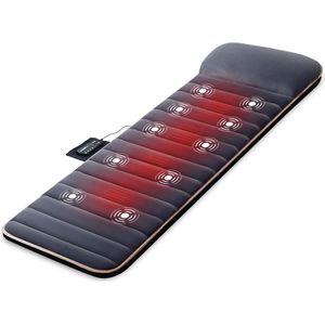 Massagepad met 10 vibratiemotoren en verwarming voor volledige ontspanning