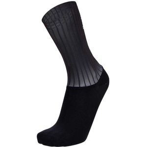 Santini - Madss - Unisex Sokken - Zwart - Mega Aerodynamic Speed Shell