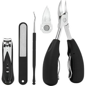 Solfit - Nagelset - Nagelknipper - Nagelvijl - Nageltang - Manicure Set - Pedicure Set - Bokkenpootje Nagels - NAIL PRO