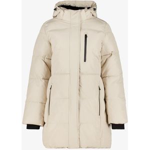 Kjelvik gewatteerde dames outdoor jas beige - Maat S