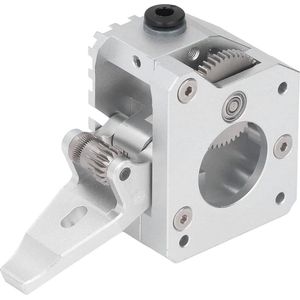 Extruder Full Metal Long Distance Right Hand Block Kit Driver 3D Printer TPU Filament Drive Feed Prusa I3 Mk3 Zilver - Rechterhand