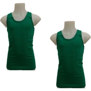 Embrator Jongens Hemdjes 2-stuks donkergroen maat 128/134