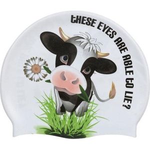 Beco badmuts koe - silicone - wit