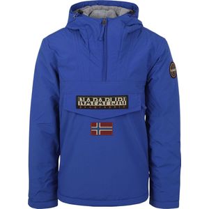 Napapijri - Rainforest Jas Mid Blauw - Heren - Maat S - Modern-fit