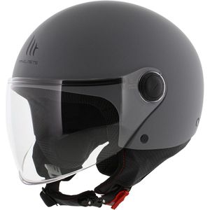 MT Street S helm mat grijs XL