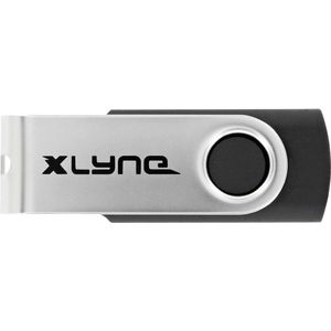 Xlyne USB-stick Retail 64 GB Zwart/zilver 7606400 USB-C