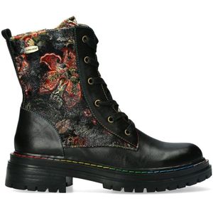 Laura Vita - Kandyo 24 SL022-4D - Veterboot - Zwart
