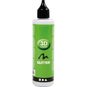 Creotime Liner 3D - Verf - 100 ml - Zilver