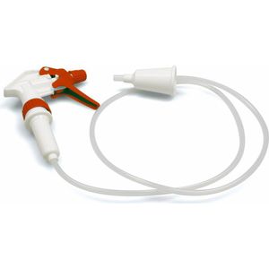 Spray-Tube 120 cm + Tex-Spray wit/rood
