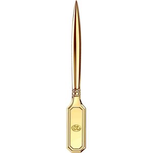 EL CASCO M-650 L Gouden briefopener - Luxe Kantoorartikelen - Luxe bureau Kantoorartikelen - 23K Goud Verguld