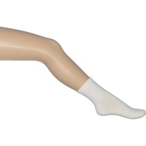 Bonnie Doon - Kinderen - Cotton Sock - Off Wit - maat 27/28 (2 paar)